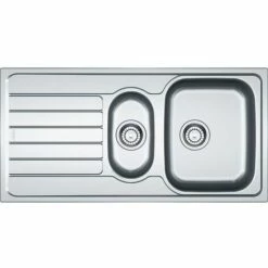 Evier à Encastrer 60cm Inox Avec Siphon - 006440 - Franke - Inox