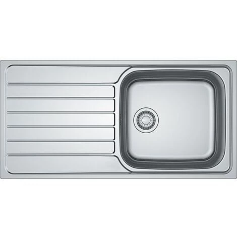 Evier à Encastrer 60cm Inox Avec Siphon - 006402 - Franke - Inox