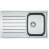 Evier à Encastrer 45cm Inox Avec Siphon - 006099 - Franke - Inox