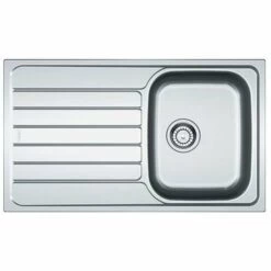 Evier à Encastrer 45cm Inox Avec Siphon - 006099 - Franke - Inox