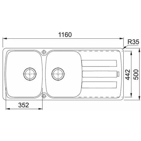 PACK Franke Antéa Fragranit AZG621 + Mitigeur Novara Plus à Bec - Coloris : – Image 2