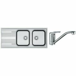 PACK Franke Smart SRX621 + Mitigeur Novara Plus à Bec - Coloris :