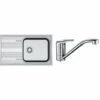 PACK Franke Smart SRX611-86L + Mitigeur Novara Plus à Bec - Coloris :