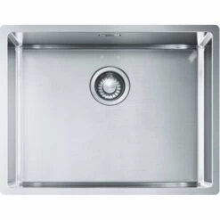 Evier Franke Box BXX110-50 - Inox Lisse - Vidage : Manuel