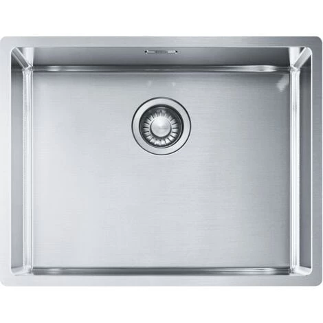 Evier Franke Box BXX110-50 - Inox Lisse - Vidage : Manuel