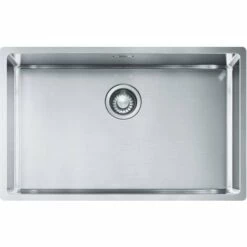 Evier Franke Box BXX110-68 - Inox Lisse - Vidage : Manuel