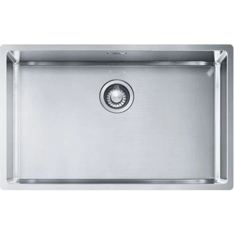 Evier Franke Box BXX110-68 - Inox Lisse - Vidage : Manuel