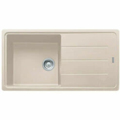 Évier De Cuisine Fragranit BFG611-97 - Café Crème - Sous Meuble 60cm - 970 x 500 mm - Franke
