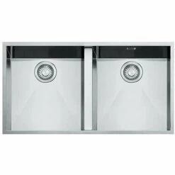 Cuve Carrée Planar PPX 120 Inox - 760x450x200 Mm - Sous Meuble 90 Cm - Franke