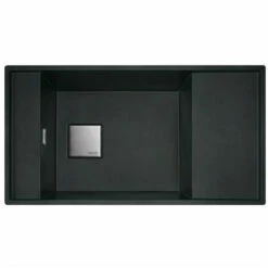 Évier Fresno Fraganit FNG 111-86 - Onyx - 860x460x195 Mm - Sous Meuble 90 Cm - Franke