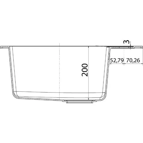 Franke Sirius - SID 610/560 Tectonite® Blanc Artic Evier (114.0284.165) – Image 4