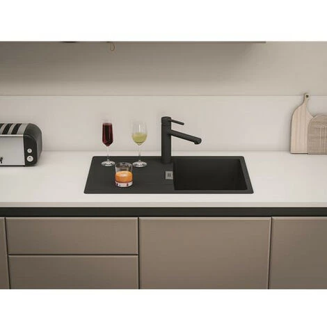 Evier à Encastrer 60cm Noir Mat - 913850 - Franke - Noir Mat – Image 2