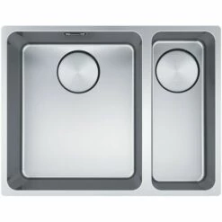 Evier Franke Mythos Inox MYX160-34-16 - Inox Lisse - Vidage : Manuel