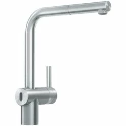 Mitigeur Franke Atlas Néo Sensor à Douchette - Inox Lisse Coloris