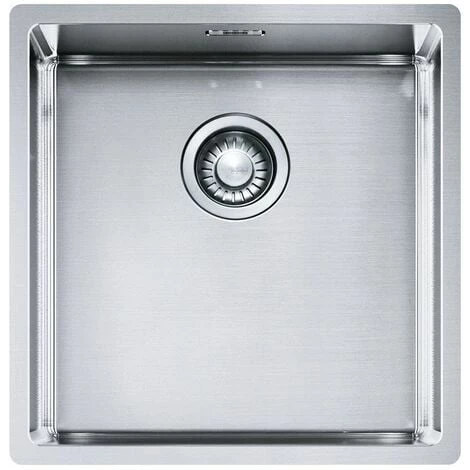 Evier Franke Box BXX110-40 - Inox Lisse - Vidage : Manuel