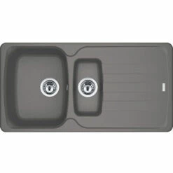 Évier De Cuisine Antea Fragranit+ AZG651 - 970 X 500 X 210 Mm - Stone - Sous-meuble 60 Cm - Franke