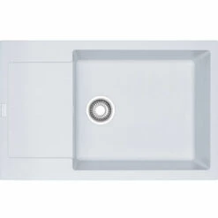 Évier De Cuisine Maris Fragranit+ MRG611-XLC - 780 X 500 X 200 Mm - Blanc Artic - Sous-meuble 60 Cm - Franke