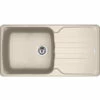 Évier De Cuisine Antea Fragranit+ AZG611-XL - 970 X 500 X 210 Mm - Café Crème - Sous-meuble 60 Cm - Franke