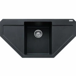 Évier De Cuisine Maris Fragranit+ MRG612E - 960 X 500 X 190 Mm - Onyx - Sous-meuble 60 Ou 90 Cm (Selon Gabarit) - Franke