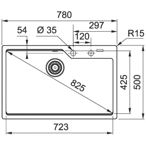 Franke Urban UBG 610-78 Fragranit+ Évier De Cuisine à Encastrer Blanc Glace – Image 2