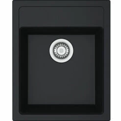 Évier De Cuisine Sirius 2 Tectonite SID610-43 - Sous-meuble 45 Cm - 430 X 530 X 200 Mm - Carbone - Franke