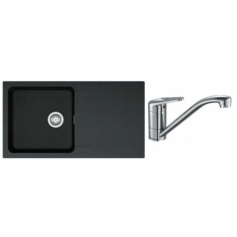 PACK Franke Orion Tectonite OID611-94 + Mitigeur Novara Plus à Bec - Coloris :