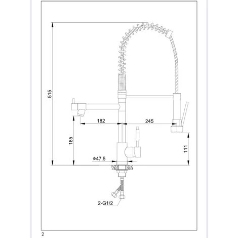 Franke Kit Evier à Encastrer Orion En Tectonite, 780mmx500mm, Blanc Artic + Mitigeur SAT Semi-Pro, 2 Jets (OID611-78B-BSD) – Image 5