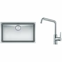 PACK Franke Mythos MYX110-70 + Mitigeur Urban à Bec - Coloris :