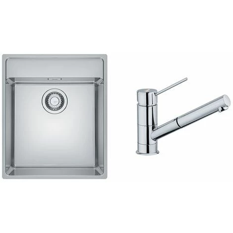 PACK Franke Maris MRX210-40 + Mitigeur Sirius à Douchette - Coloris :