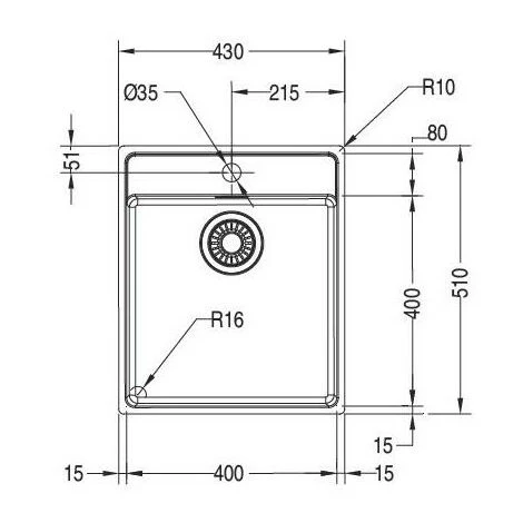 PACK Franke Maris MRX210-40 + Mitigeur Sirius à Douchette - Coloris : – Image 2