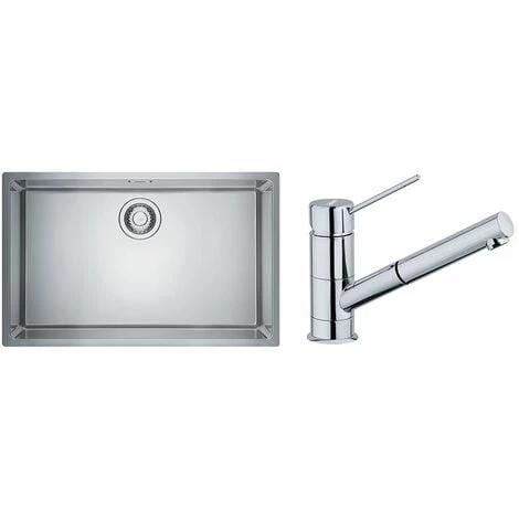 PACK Franke Maris MRX110-70 + Mitigeur Sirius à Douchette - Coloris :