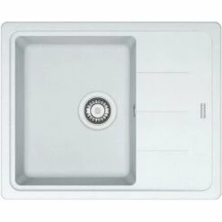 FRANKE Évier De Cuisine En Fragranit - Basis 611-62 (BFG 611-62) 114.0365.393 Blanc Polaire