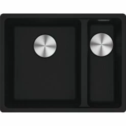 Evier Franke Maris Fragranit+ MRG160-34-15 - Noir Mat - Vidage : Automatique