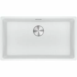 Evier Franke Maris Fragranit+ MRG110-72 - Blanc Artic (moucheté) - Vidage : Manuel