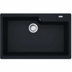 Franke Urban UBG 610-78 Fragranit+ Évier De Cuisine à Encastrer, Noir Mat (UBG610-78MC)