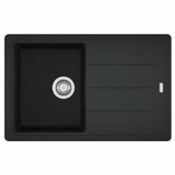 FRANKE Évier De Cuisine En Fragranit - Basis 611 (BFG 611) 114.0205.037 Onyx Normal