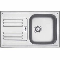 FRANKE 101.0058.089 Euroform Évier De Cuisine Encastré En Acier Inoxydable, INOX Lin,...
