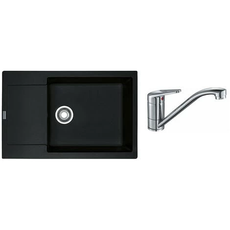 PACK Franke Maris Fragranit MRG611-XLC + Mitigeur Novara Plus à Bec - Coloris :