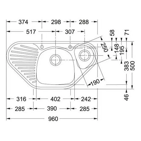Evier Franke Spark SKX651E - Inox Lisse – Image 2