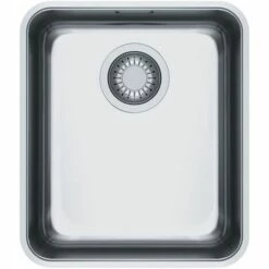 Evier Franke Aton ANX110-34 - Inox Lisse - Vidage : Manuel