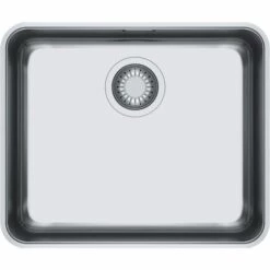 Evier Franke Aton ANX110-48 - Inox Lisse - Vidage : Manuel