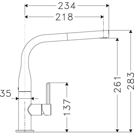 Mitigeur Franke Sinos Douchette - Nickel Coloris – Image 3