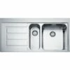 Evier Franke Epos Inox EOX251 - Inox Lisse - Egouttoir A Gauche